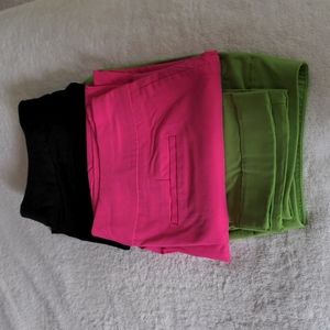 Cropped pull on pants